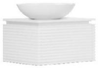 Тумба под умывальник Дубай НП 132 Белый матовый (18)