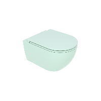 Чаша подвесного унитаза со смывом Smart Clean GSG Ceramic Design Like LKWCSO024, бирюзовый глянцевый