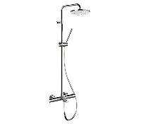 Душевая система термостатическая с изливом Remer EQ34A7MDMD20
