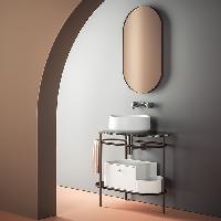 ArtCeram COGNAC Раковина накладная , 42 см, без отв под смеситель, без слив-перелива, цвет белый матовый (НЕ производится!)