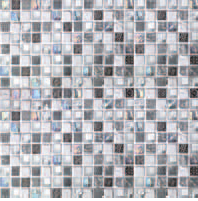 Мозаика из натурального камня и стекла IMPERIA Mix Silver Greys 30,1x30,1 см 