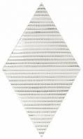 RHOMBUS WALL BAMBU B&W - СНЯТО