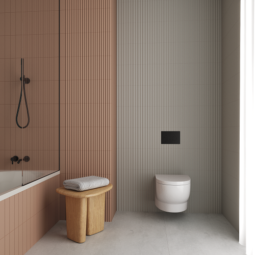 Мэтч Тэн/терракотовая матовая 6,25х25 (32 шт/0,5/0,0156 м2) 