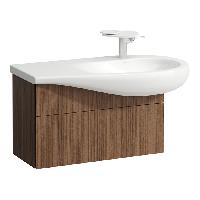 Laufen Alessi One Раковина 900х500х165мм с 1 отв. под смес, полка слева, с покр. LLC, цвет: белый