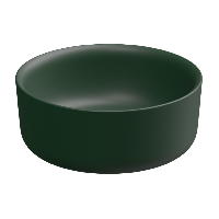 Раковина накладная 42 см GSG Ceramic Design Hit! HILAVRO42036, Smeraldo Matt