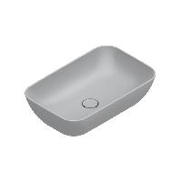 Catalano GREEN Раковина 60x38 h15 накладная, без отв. под смеситель, покрытие Cataglaze+, цвет Cemento Satinato