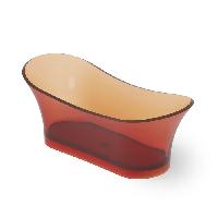 DEA DESIGN Elegant Ванна отдельностоящая 175x75xh68 см, материал: Glasstech прозрачная смола, цвет: Sunset R1