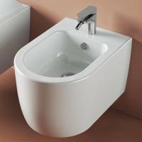 Artceram MONET Биде подвесное 36х52 см, 1 отверстие, цвет белый матовый