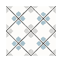 TANGER SILVER RHOMB/12,3X12,3