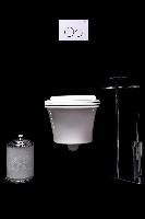 Mirage подвесной унитаз глянец белый