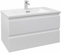 EB2053-J5 Тумба для раковины 80 см, цвет блестящий белый