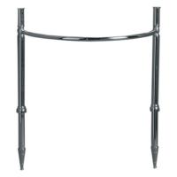 SIMAS Arcade Угловая структура для раковины AR884 и полки AR894, цвет хром (с царапинами/потертостями)