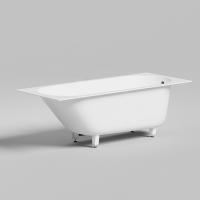 Salini ORNELLA Встраиваемая ванна 1700х700х600мм, овальная чаша, мат-л: S-Sense,  матовый белый (без слива-перелива!)