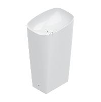 Catalano GREEN Раковина 55x38 h85 свободностоящая, без отв. под смеситель, покрытие Cataglaze+, слив в стену , цвет белый глянцевый