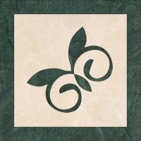 72 Waterjet Border 20x20 (Vines)