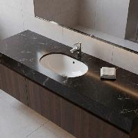 Ideal Standard Connect Раковина 620х410 мм, овальная, встриваемая снизу без отв. под смес., + крепеж, цвет: белый глянец