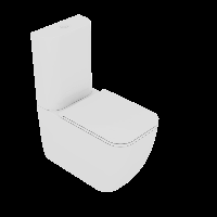 Чаша напольного унитаза GSG Ceramic Design Brio BRMBL000P, белый глянцевый