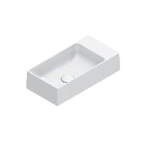 Catalano PREMIUM Раковина 50x25, без отв. под смеситель, покрытие Cataglaze+, цвет белый глянцевый