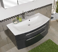 Puris Speed, раковина из минерального литья 1000 мм, цвет белый