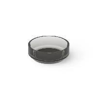 DEA DESIGN Washbasins Раковина настольная 43x43xh15 см, материал: Glasstech прозрачная смола, цвет: Smoky Black R4