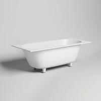 Salini ORNELLA AXIS 180 Встраиваемая ванна 1800х800х600мм, прямоугольная ,мат-л: S-Sense, белый  матовый (без слива-перелива!)