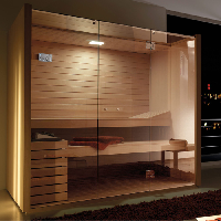 Effegibi Sky 80 Сауна 200x180xh201см, отделка: канадский хемлок