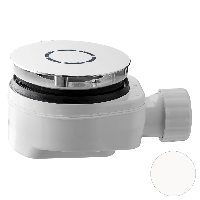 Сифон для душевого поддона OMP Tea Aloha 6261.086.6.XD, белый матовый