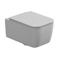 Чаша подвесного унитаза GSG Ceramic Design Brio BRWCSO000, белый глянцевый