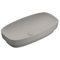 Catalano ALVEA Раковина 75x40 встраиваемая, без отв. под смеситель, покрытие Cataglaze+, цвет Tortora Satinato