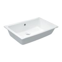 KERASAN SLIM Раковина  встраиваемая под столешницу 750x340мм в комплекте с крепежом, цвет белый (для встраивания под столешницу с нахлестом)