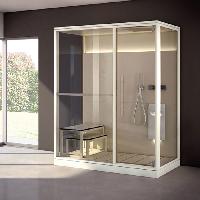 Effegibi Logica H Filo Сауна 214x250h217см, в нишу L.H., цвет: Stone