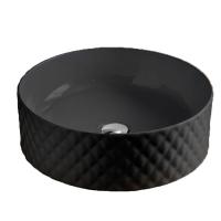 Artceram ROMBO Раковина накладная Ø 44 см, цвет: матовый черный