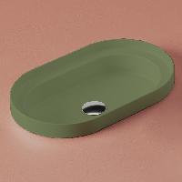 Artceram FUORI SCALA Раковина встраиваемая 60х35 см, цвет verde salvia