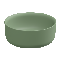 Раковина накладная 42 см GSG Ceramic Design Hit! HILAVRO42031, Salvia Matt