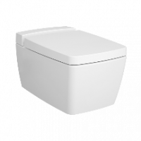 Metropole Rim-Ex Подвесной безободковый унитаз 56 см с функциями VitrAflush и VitrAfresh безободковый, с емкостью для чистящей жидкости