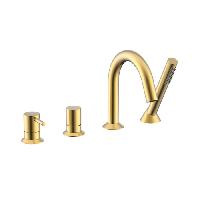 NEMO NM-2352BG Смеситель на борт ванны BRUSH GOLD