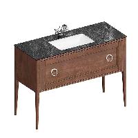 Kerama Marazzi Тумба PLAZA Classic NEO напольная 1 ящик 120, орех матовый