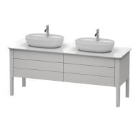 Duravit Luv База напольная, 743x1788x570, 2 выдв.ящика, цвет скандинавско белый шелковисто-матовый