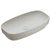 Catalano ALVEA Раковина 75x40 встраиваемая, без отв. под смеситель, покрытие Cataglaze+, цвет Cemento Satinato