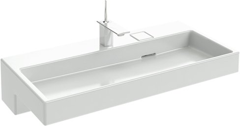 EXC9112-00 раковина TERRACE с подсветкой /100х49/ (бел) 