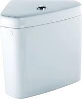 E4741-00 бачок ODEON UP 3/6 л, угловой ниж. (бел)