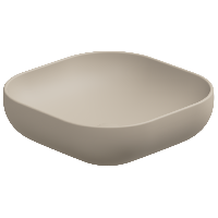 Раковина накладная 45 см GSG Ceramic Design Easy EALAVQU45034, Sabbia Matt