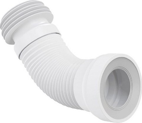 ALCAPLAST Гибкая подводка для выпуска унитаза 