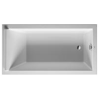 DURAVIT STARCK Ванна прямоугольная 1700x900 мм., встраиваемая, акрил, цвет белый