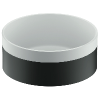 Раковина накладная 37 см Remer RB902NO, черный матовый