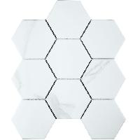 Кер. мозаика Hexagon big Carrara Matt (PMFQ82223) 256х295х6