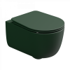 Чаша подвесного унитаза со смывом Smart Clean GSG Ceramic Design Hit! HIWCSO036, Smeraldo Matt