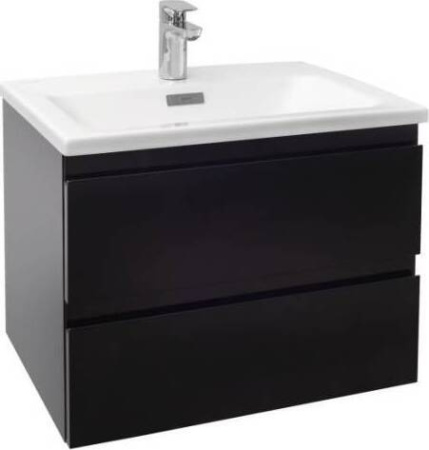 EB2052-J52 Тумба для раковины 60 см, цвет блестящий черный 