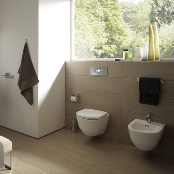 Laufen Pro Биде напольное 56x36x43 см, с 1 отв. под смеситель,  цвет: белый 