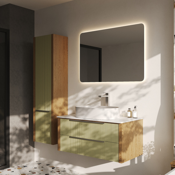 Пенал подвесной Валенсия, Зелёый тростник 